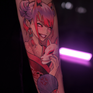 🔥 热门照片、模特作品集  #82299 纹身师 Alena Lang