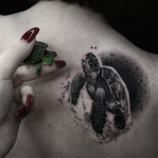 🔥 热门照片、模特作品集  #82321 纹身师 Polina s Tatuina