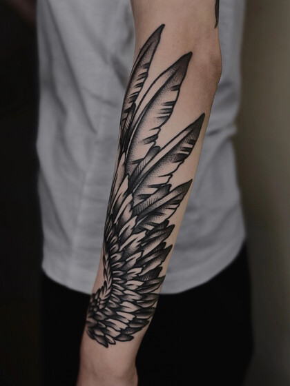 纹身灵感 # 纹身师 Polina s Tatuina