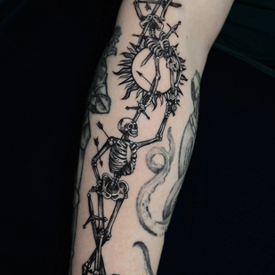 🔥 热门照片、模特作品集  #82353 纹身师 Polina s Tatuina