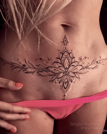 纹身灵感 # 纹身师 Sergey Anuchin