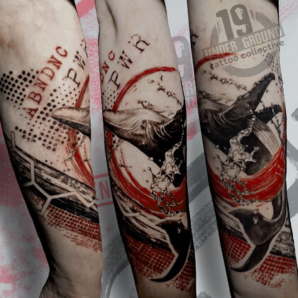 纹身灵感 # 纹身师 Anton Kozlovskih 