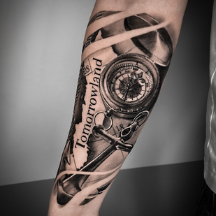 🔥 热门照片、模特作品集  #82745 纹身师 Mihail Gromovchuk / Leeahim_tattoo