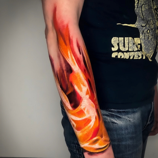 🔥 热门照片、模特作品集  #82761 纹身师 Mihail Gromovchuk / Leeahim_tattoo