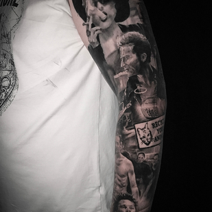 🔥 热门照片、模特作品集  #82766 纹身师 Mihail Gromovchuk / Leeahim_tattoo