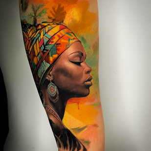 🔥 热门照片、模特作品集  #82798 纹身师 Mihail Gromovchuk / Leeahim_tattoo