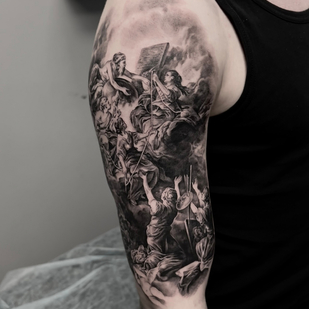 🔥 热门照片、模特作品集  #82877 纹身师 Vladislav Treyk