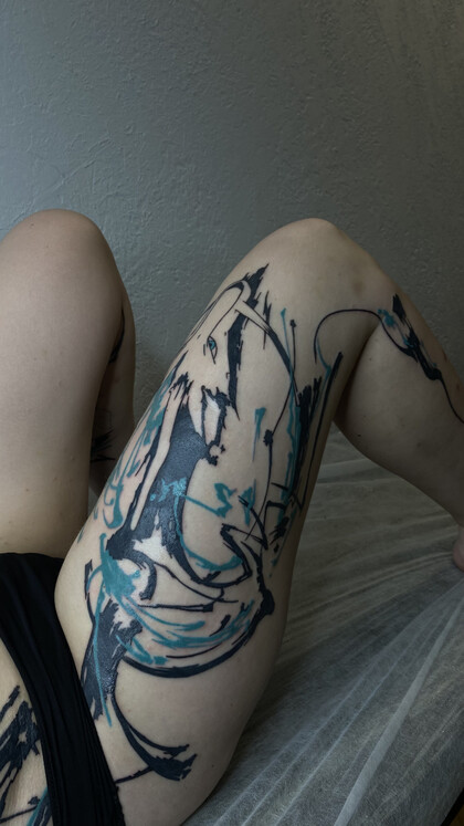 纹身灵感 # 纹身师 Mary Nepostaeva 