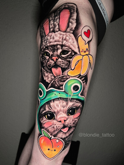 纹身灵感 # 纹身师 Albina Kruchinina / blondie_tattoo