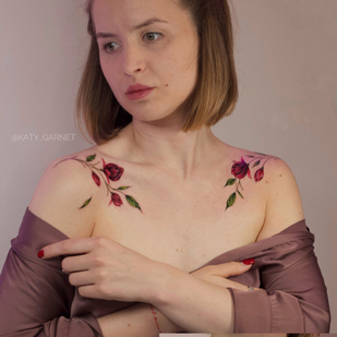 🔥 热门照片、模特作品集  #83461 纹身师 Ekaterina Garnet / Katy Garnet