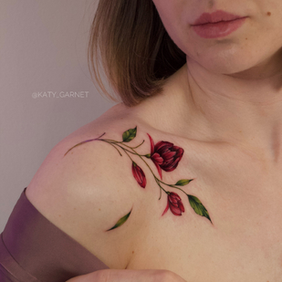 🔥 热门照片、模特作品集  #83467 纹身师 Ekaterina Garnet / Katy Garnet