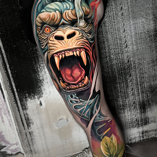 🔥 热门照片、模特作品集  #87198 纹身师 Albina Kruchinina / blondie_tattoo