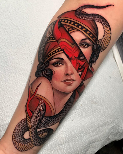 纹身灵感 #90019 纹身师 Andres