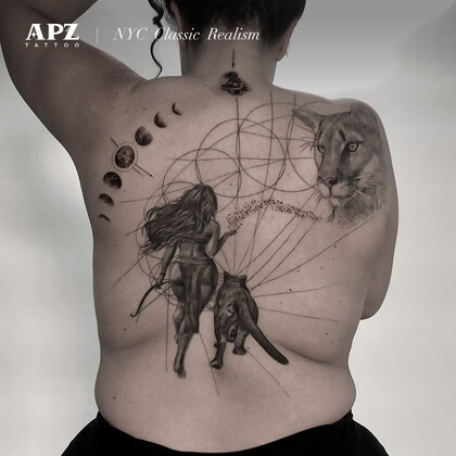 纹身灵感 # 纹身师 Apz Tattoo 