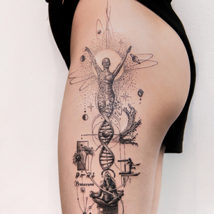 🔥 热门照片、模特作品集  #85387 纹身师 BinkTattooworkshop