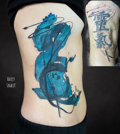 纹身灵感 # 纹身师 Harey Snaut