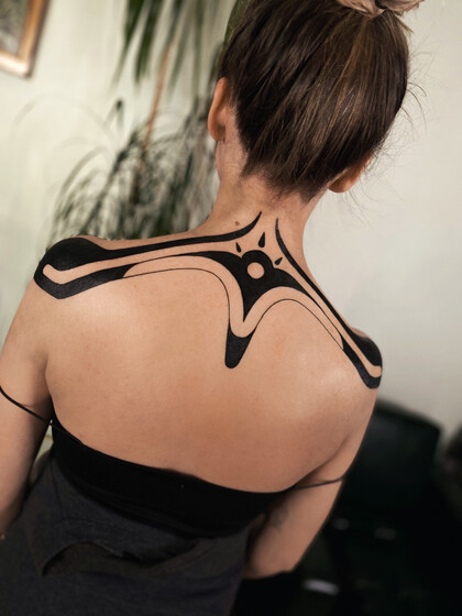 纹身灵感 # 纹身师 Maxim Desnev