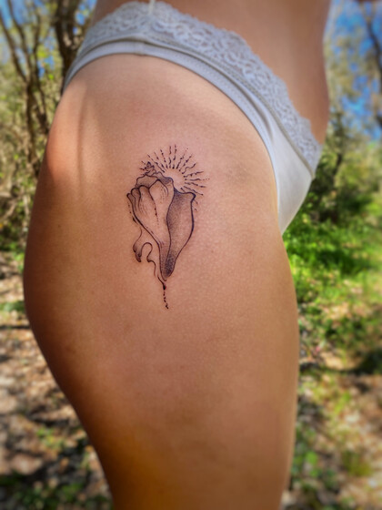 纹身灵感 # 纹身师 May