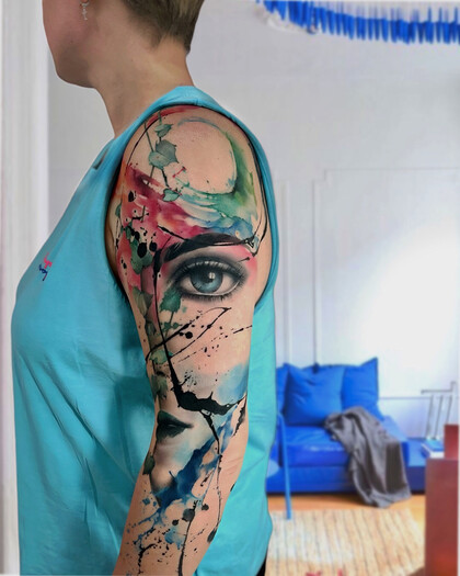 纹身灵感 # 纹身师 PINKA