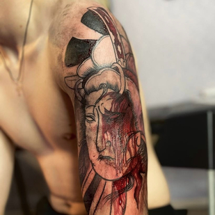 🔥 热门照片、模特作品集  #86064 纹身师 Mr.Evil Ruslan Bazhanov