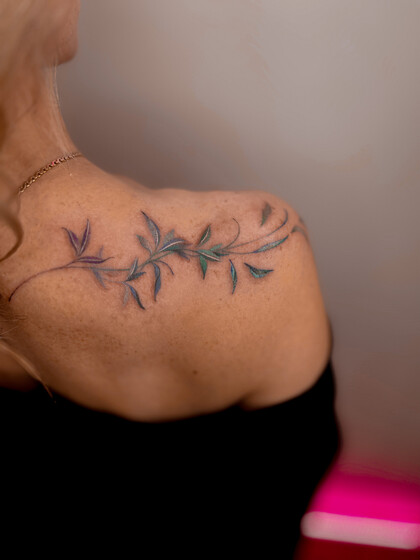 纹身灵感 # 纹身师 Sergeeva Tattoo