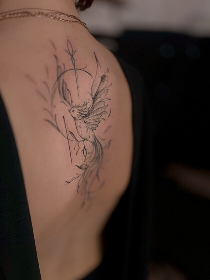 纹身灵感 # 纹身师 Sergeeva Tattoo