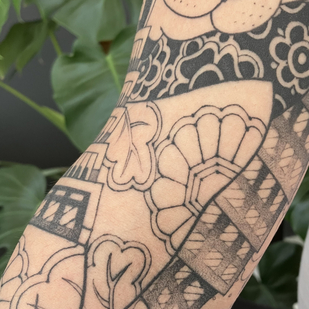 🔥 热门照片、模特作品集  #90622 纹身师 Tais