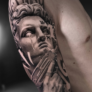 🔥 热门照片、模特作品集  #83751 纹身师 Andrey Suhov