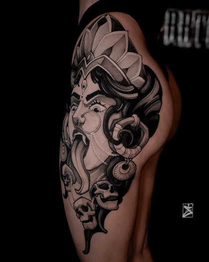 纹身灵感 # 纹身师 Danila Morozov