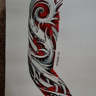 🔥 热门照片、模特作品集  #89803 纹身师 Dmitriy Chikaev