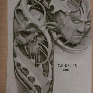 🔥 热门照片、模特作品集  #89806 纹身师 Dmitriy Chikaev