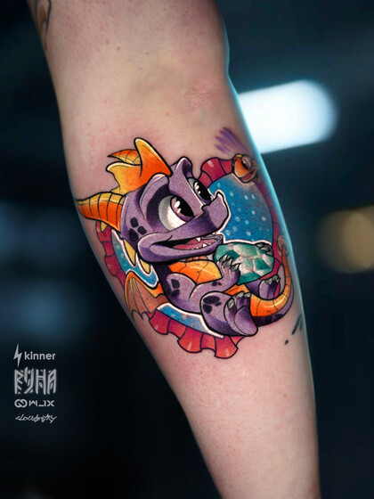 纹身灵感 # 纹身师 Dmitriy Klaud