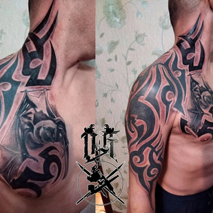 🔥 热门照片、模特作品集  #87561 纹身师 Dmitriy Kobelev