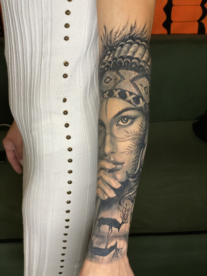 纹身灵感 # 纹身师 Evgeniy Bobin 