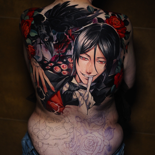 🔥 热门照片、模特作品集  #86544 纹身师 Katya Yankovskaya / Motty