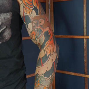 🔥 热门照片、模特作品集  #90746 纹身师 Kseniya Zhavoronkova