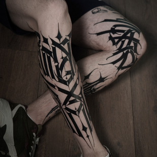 🔥 热门照片、模特作品集  #90658 纹身师 Maxim Fedosov