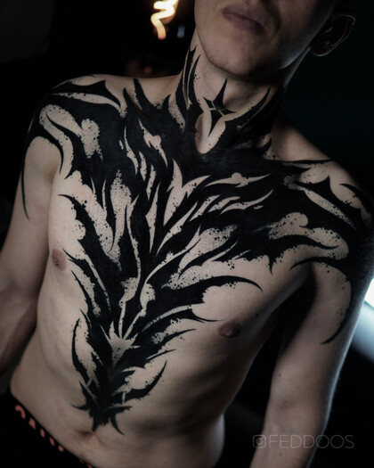 纹身灵感 #90665 纹身师 Maxim Fedosov