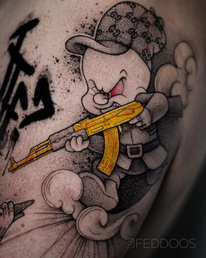 纹身灵感 #90676 纹身师 Maxim Fedosov