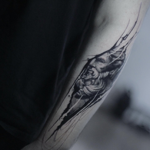 🔥 热门照片、模特作品集  #87007 纹身师 Maxim zaycev_ink