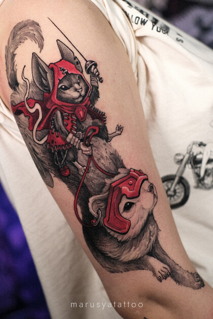 纹身灵感 # 纹身师 Marusya