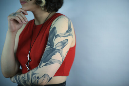 纹身灵感 # 纹身师 Menshikova Katerina