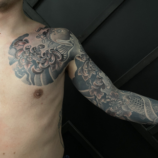 🔥 热门照片、模特作品集  #87257 纹身师 Odincov Egor