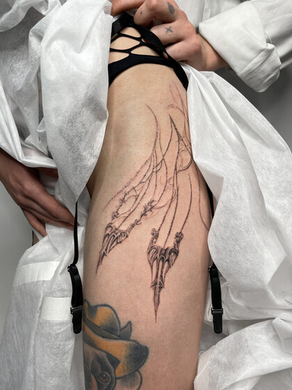 纹身灵感 # 纹身师 Olga Glotova 