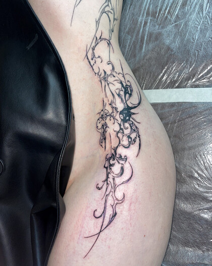 纹身灵感 # 纹身师 Olga Glotova 