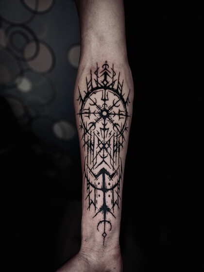 纹身灵感 #84816 纹身师 Pavel Yaschenko