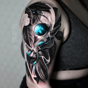 🔥 热门照片、模特作品集  #88826 纹身师 Sasha Viy