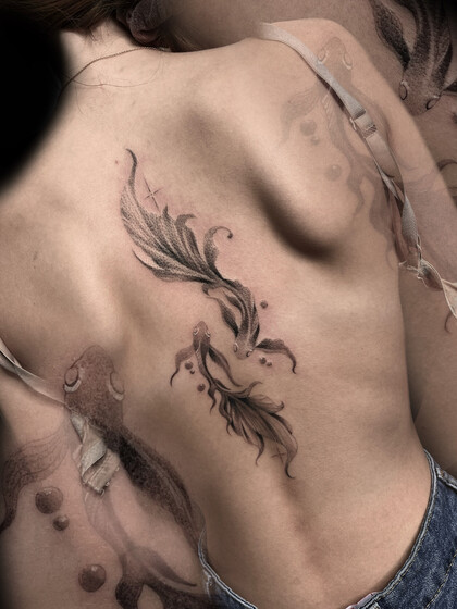 纹身灵感 # 纹身师 Sergey Martynov
