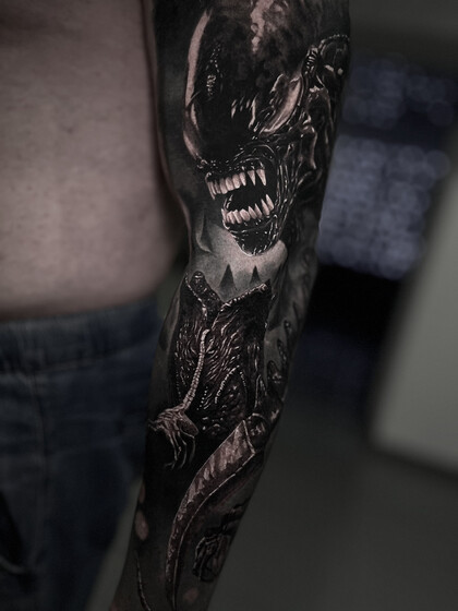 纹身灵感 #85488 纹身师 Sergey Pahabov