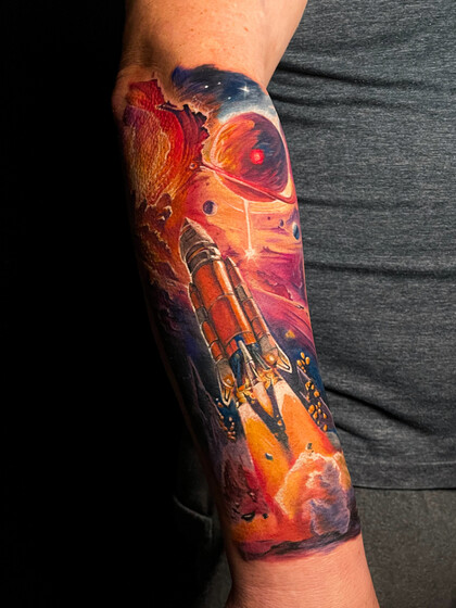 纹身灵感 #88584 纹身师 Vladimir Maximov